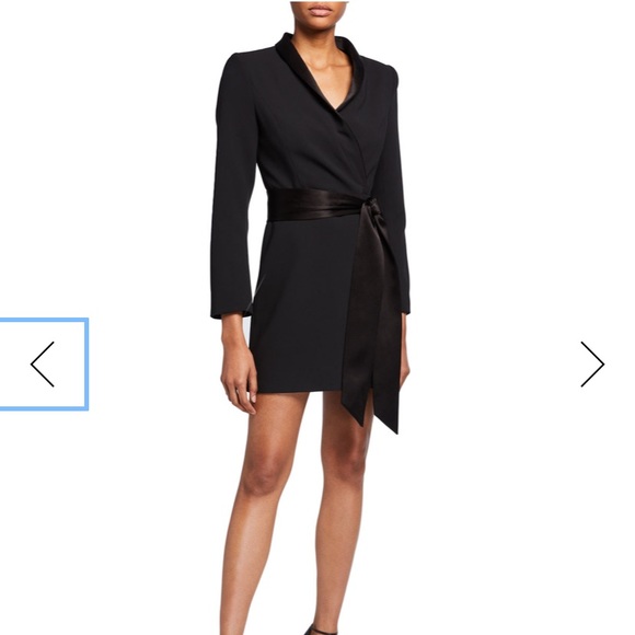 Alice + Olivia Dresses & Skirts - NWT Alice + Olivia Black Blazer Tie Dress